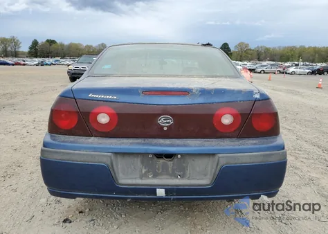 2003 Chevrolet Impala из США, поврежденный, VIN 2G1WF52E939451817